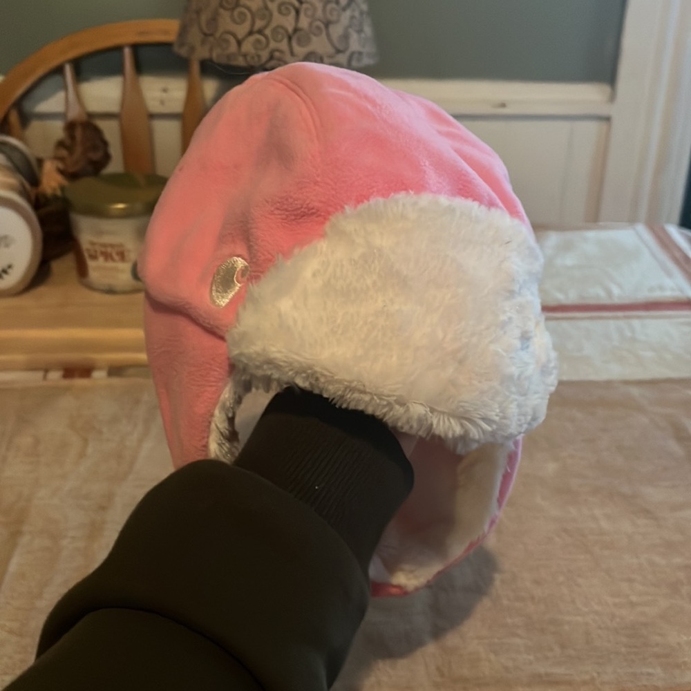Pink winter hat - Picture 2 of 3